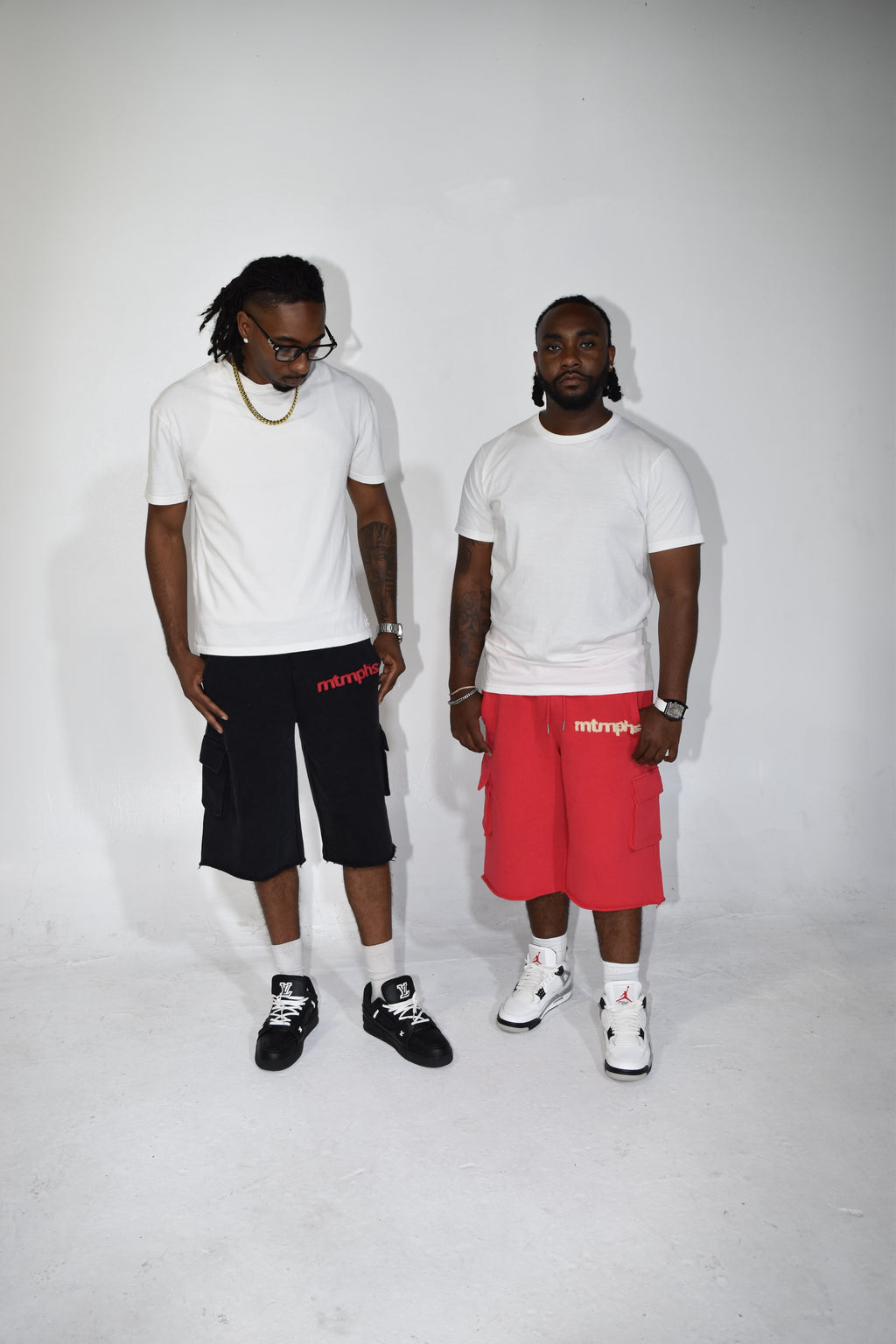 MTMPHS Oversized Shorts - Red