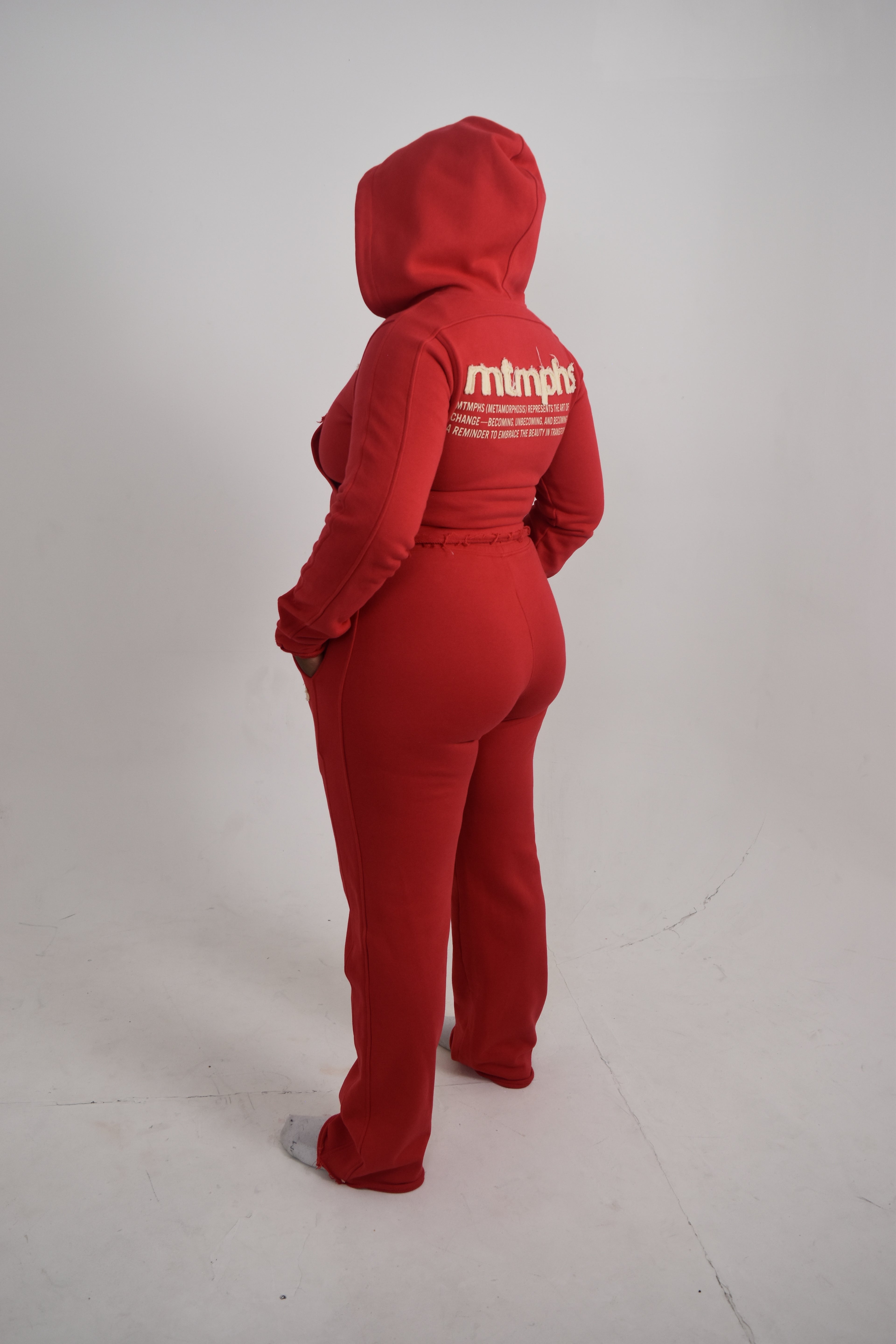 MTMPHS Women's Hooded Jacket - Red