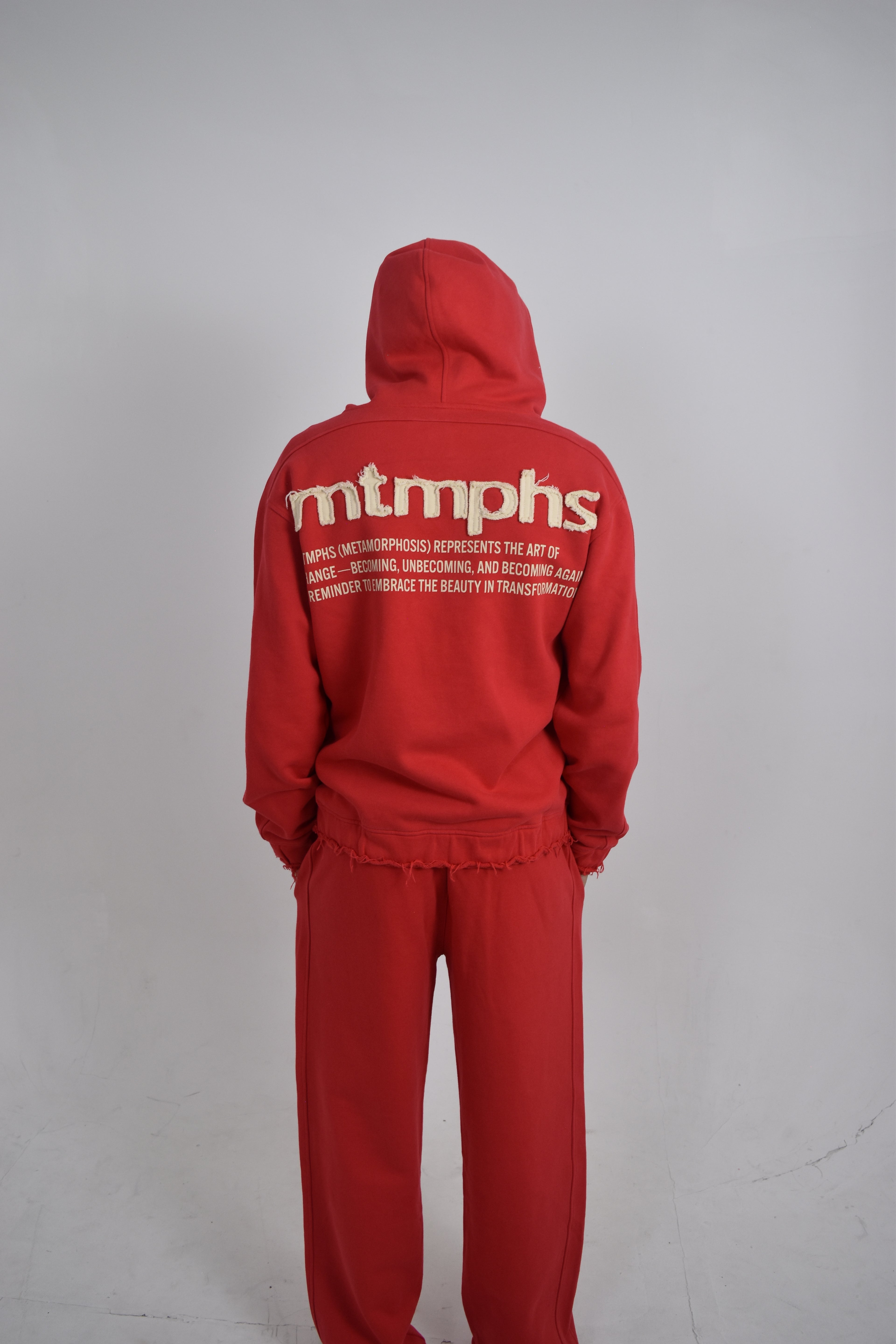 MTMPHS Men's Hooded Jacket - Red